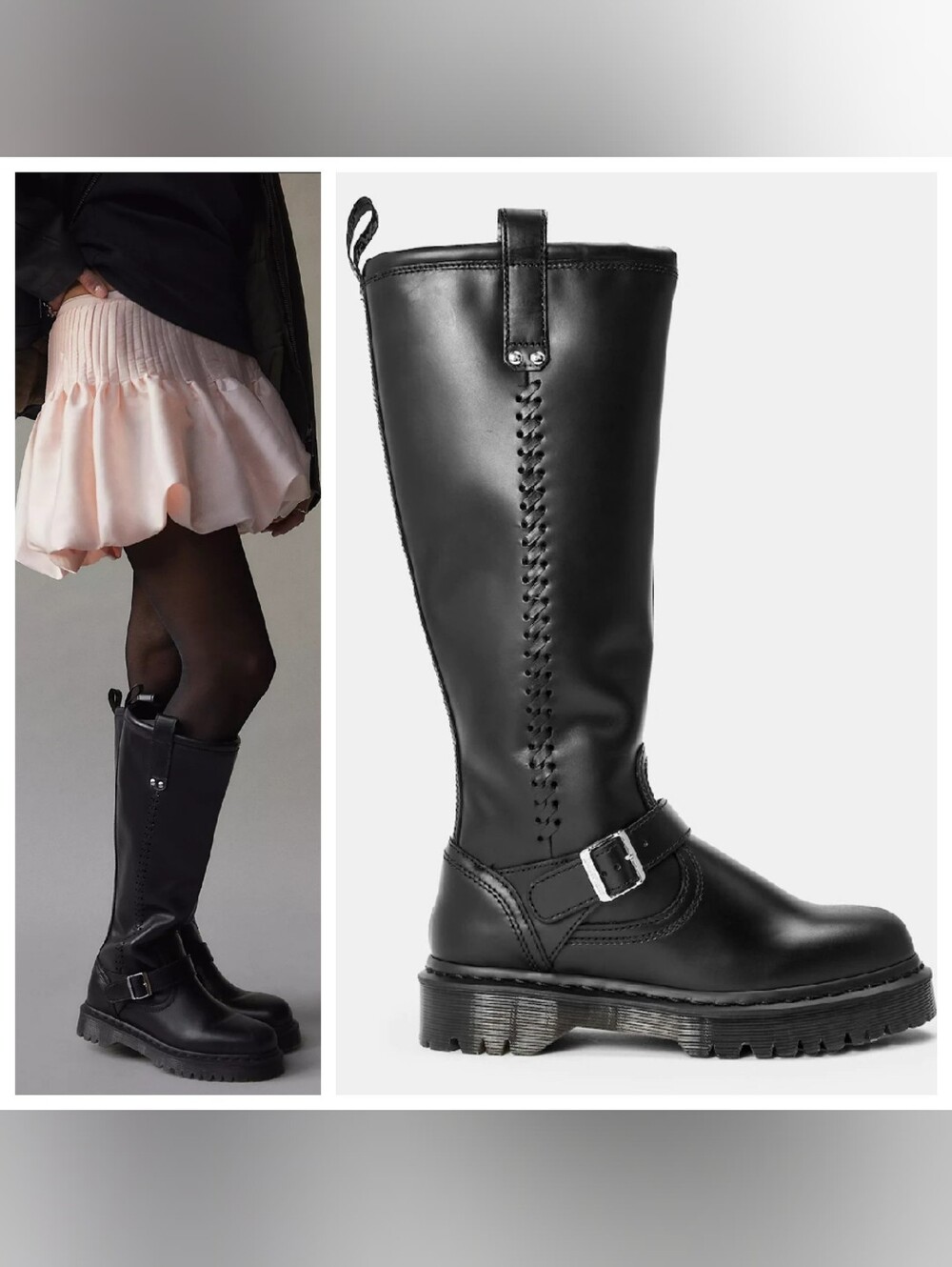 Free People | Dr. Martens Anistone Knee-High Boots
